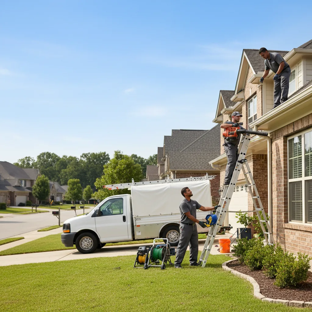 Home Gutter Service in Wapanucka, OK near me